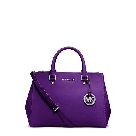 michael kors purple satchel|michael kors purses hot pink.